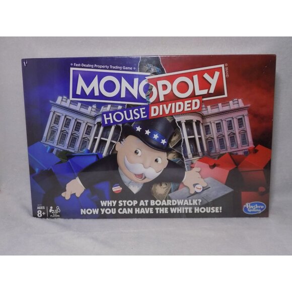 MONOPOLY House Divided Board Game: Elections and White House Themed Game - Picture 3 of 7